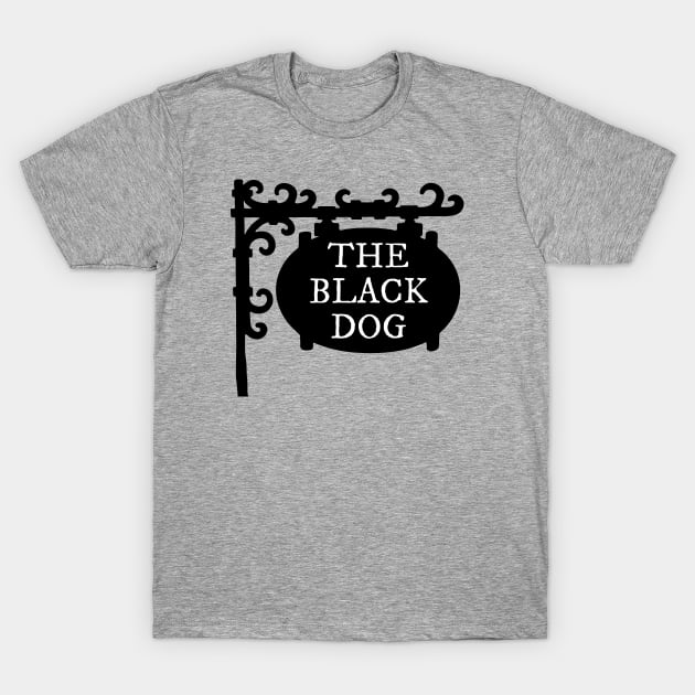 The Black Dog T-Shirt by Likeable Design